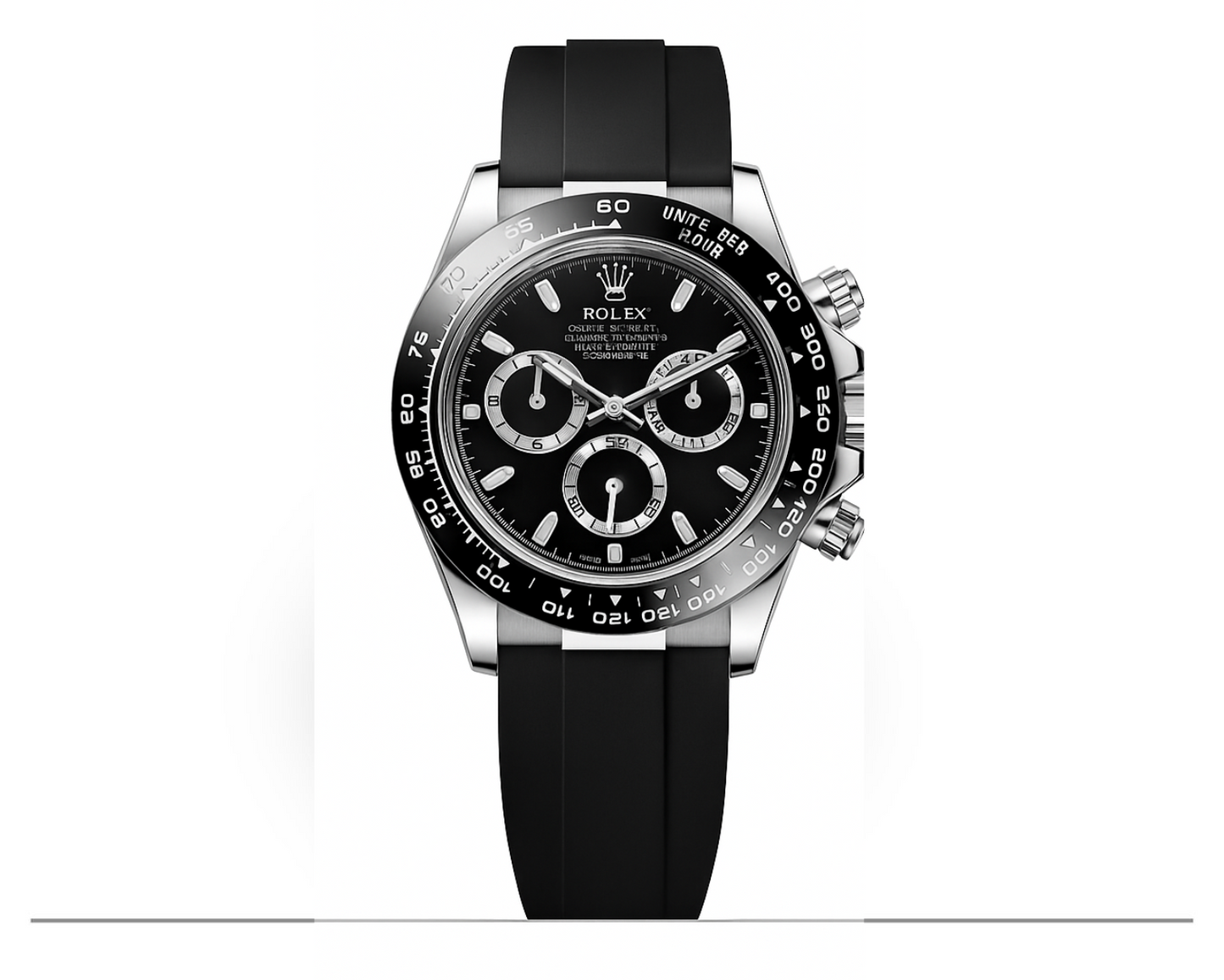 Rolex Cosmograph Daytona Oysterflex Noir - L'Essence du Chronographe de Course