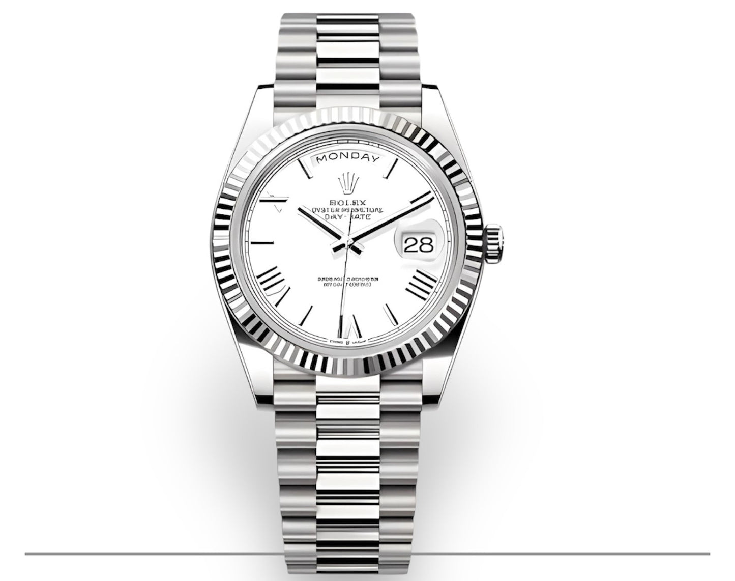 Rolex Day-Date 40 | Cadran Blanc