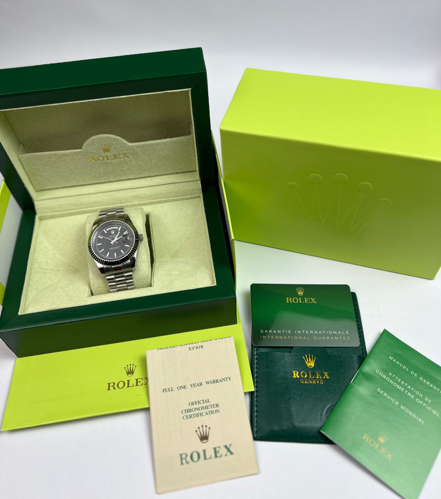 Rolex Day-Date 40 | Cadran Noir