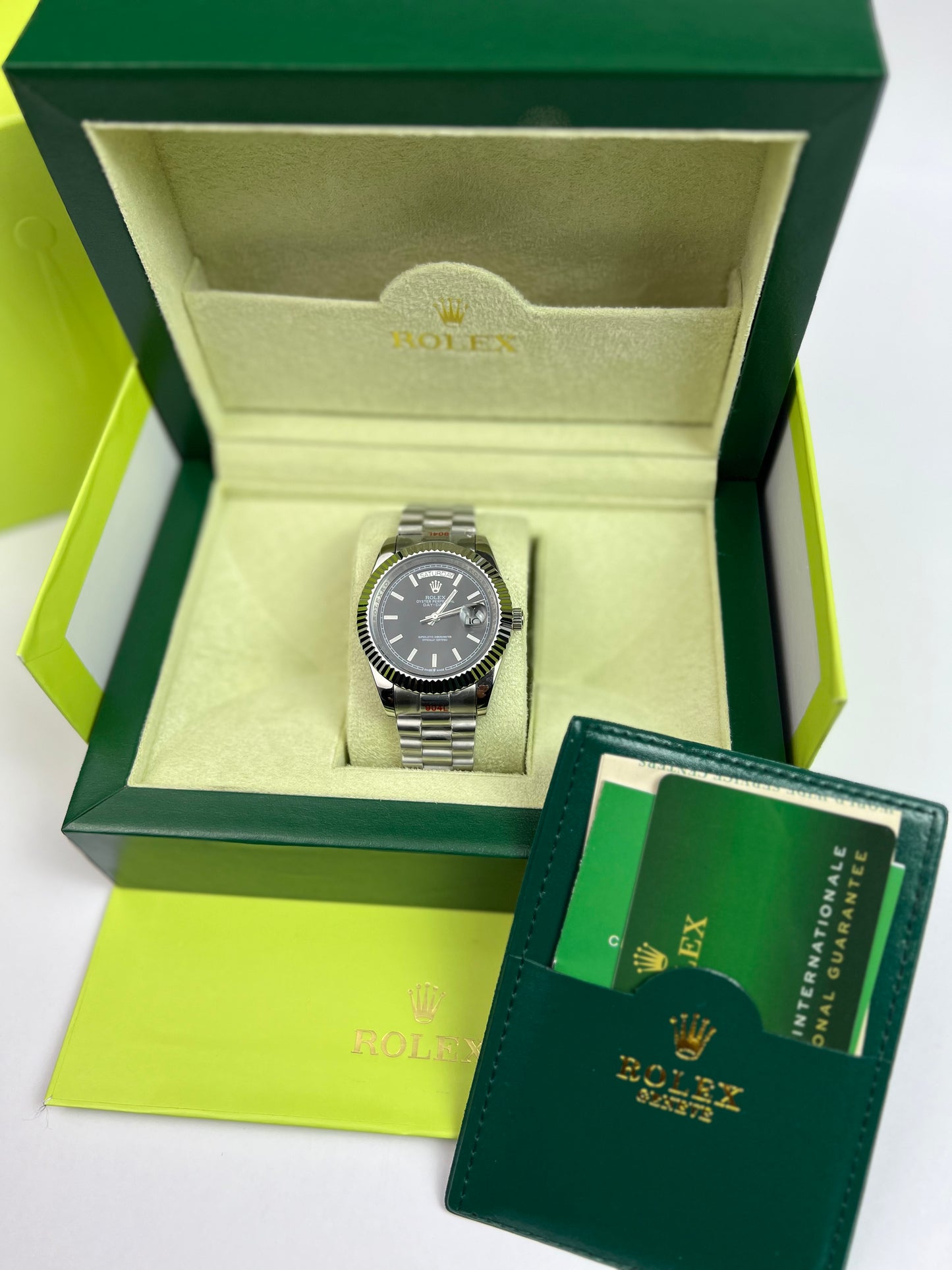 Rolex Day-Date 40 | Cadran Noir