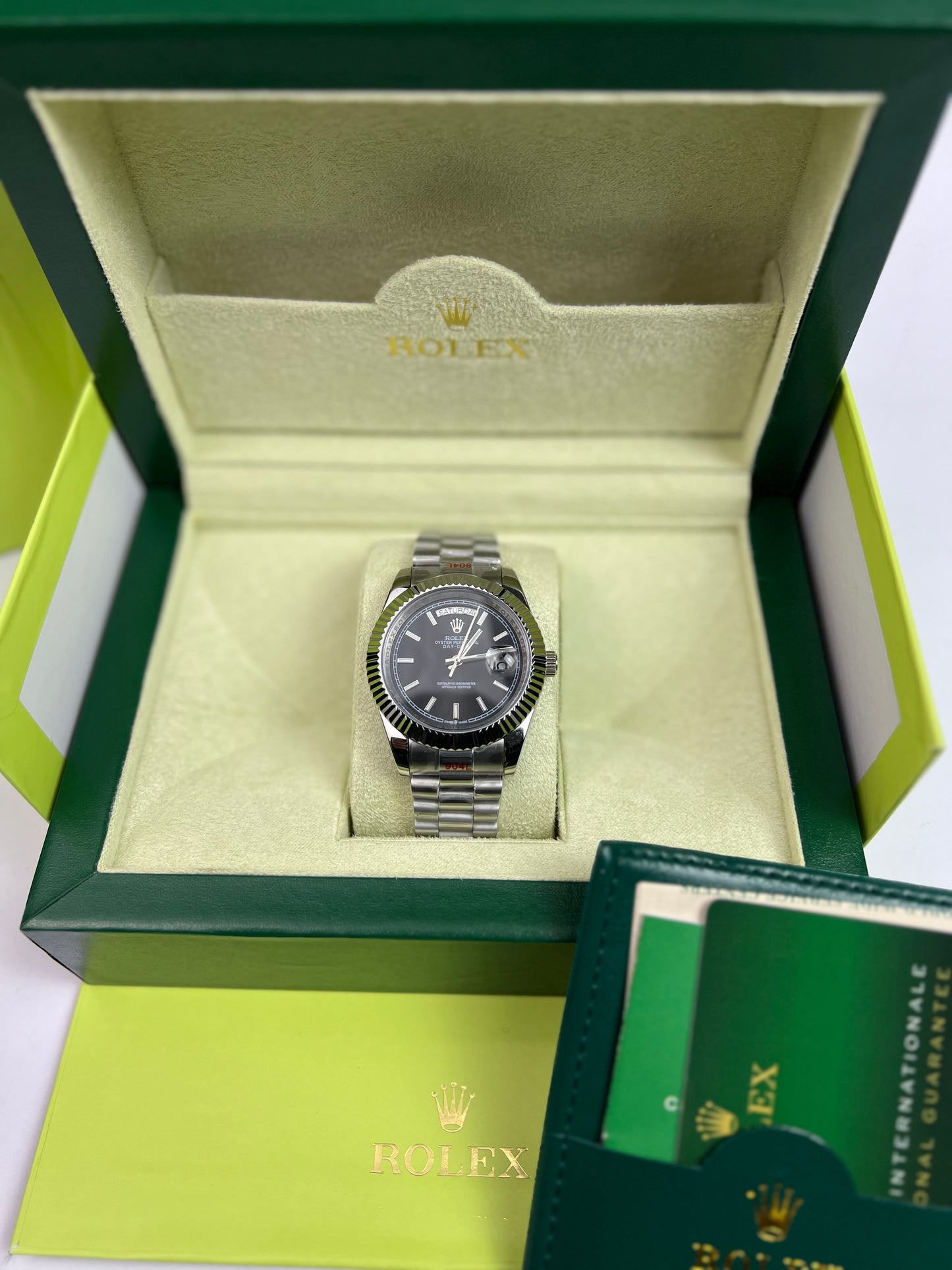 Rolex Day-Date 40 | Cadran Noir