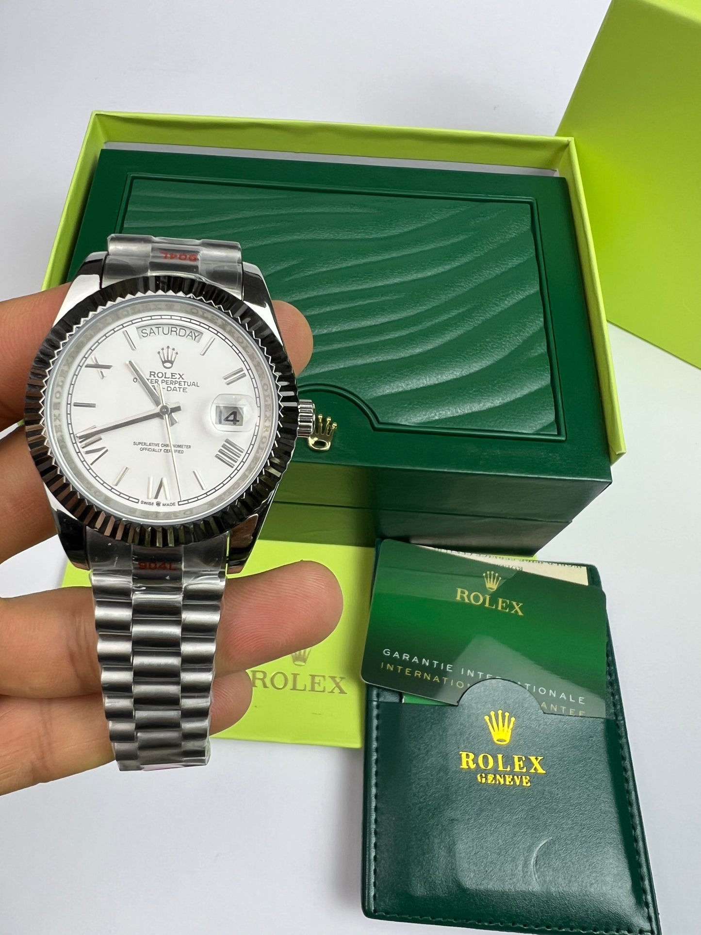 Rolex Day-Date 40 | Cadran Blanc