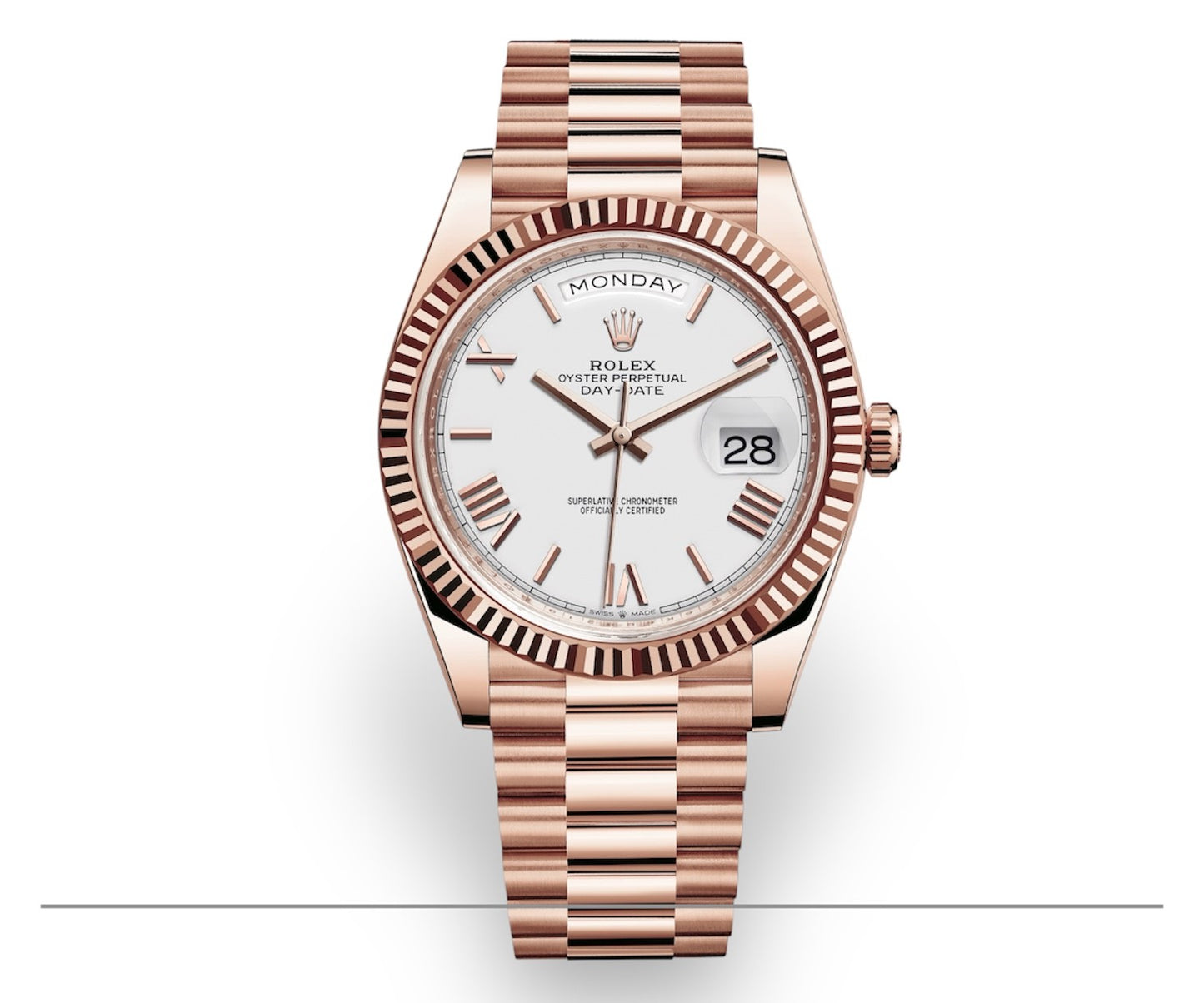 Rolex Day-Date 40 Everose – L’Excellence du Prestige