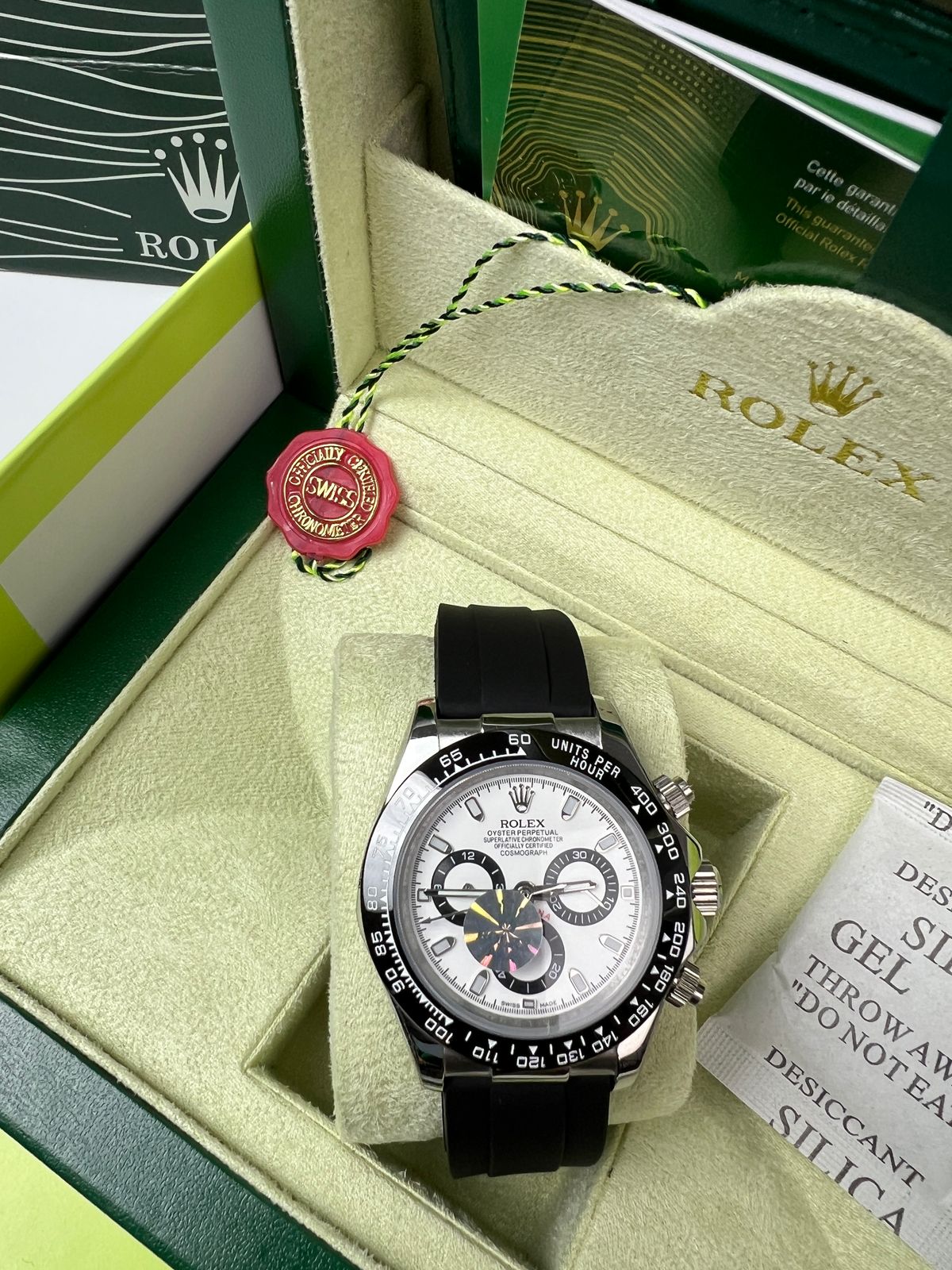 Rolex Cosmograph Daytona Oysterflex Blanc – L’Excellence Horlogère