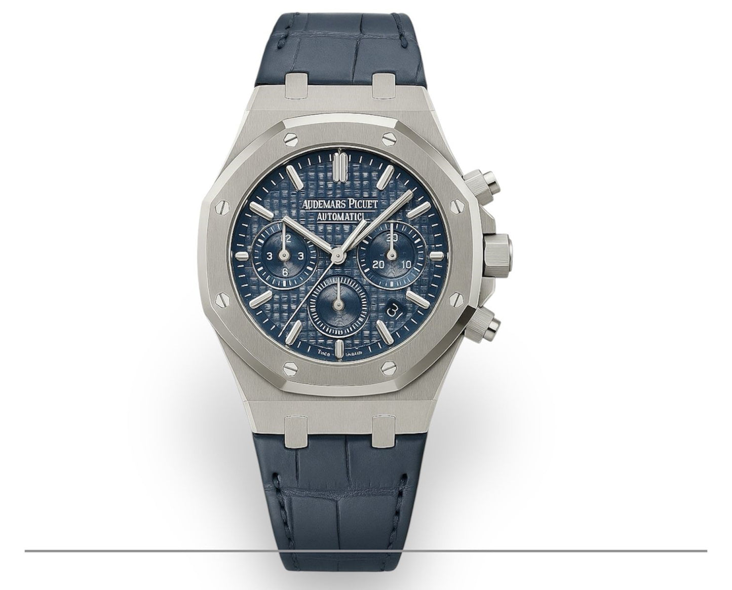 Audemars Piguet Royal Oak Chronographe Bleu – L’Équilibre Parfait entre Sport et Élégance