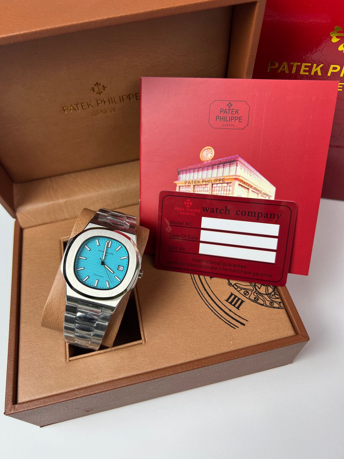 Patek Philippe Nautilus rare édition Tiffany prix Maroc