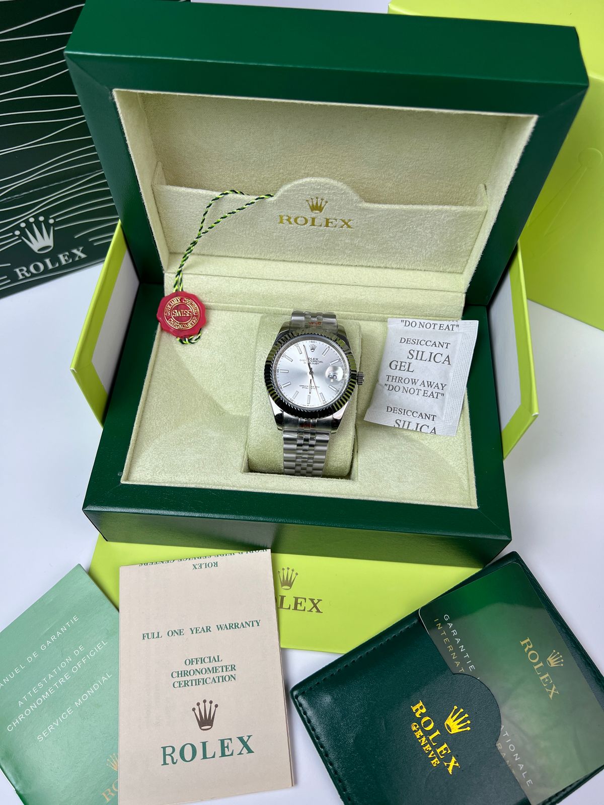Rolex Datejust 41 | Cadran Argent
