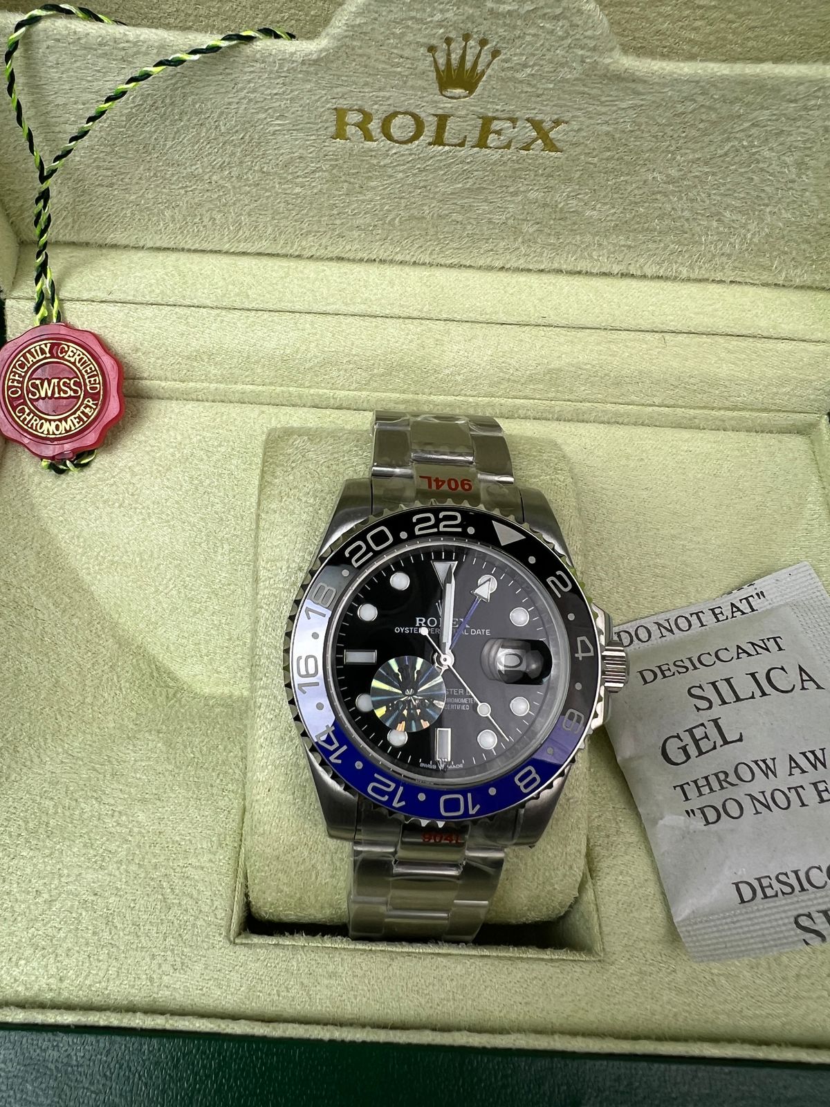 Rolex GMT-Master II "Batman" | lunette bicolore noire et bleue