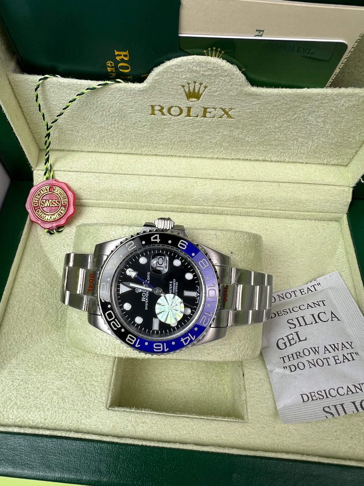 Rolex GMT-Master II "Batman" | lunette bicolore noire et bleue