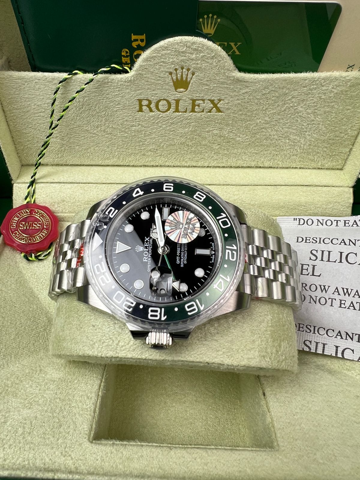 Rolex GMT-Master II verte noire prix Maroc Chronos.ma