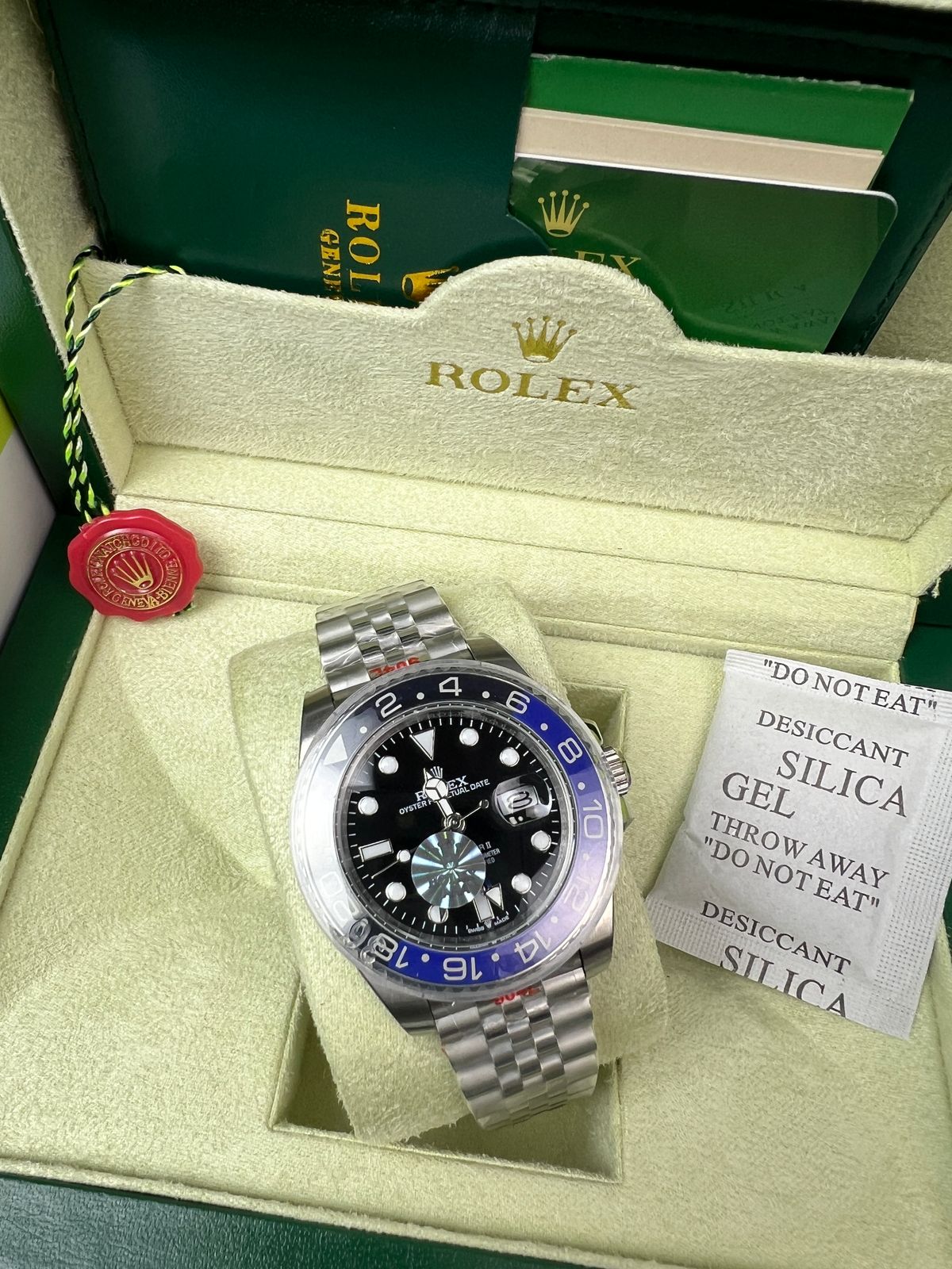Rolex GMT-Master II "Batman" | Bracelet Jubilé