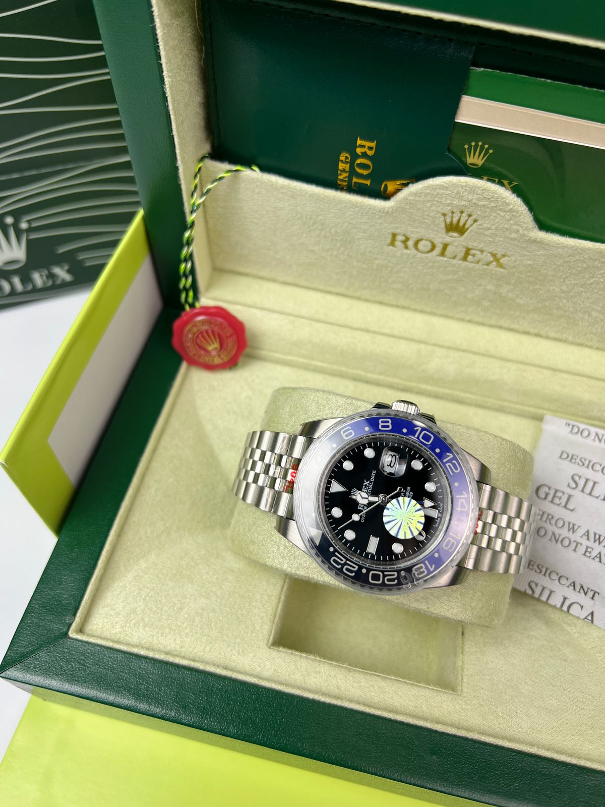 Rolex GMT-Master II "Batman" | Bracelet Jubilé
