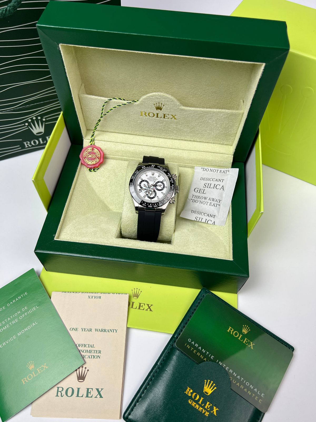 Rolex Cosmograph Daytona Oysterflex Blanc – L’Excellence Horlogère