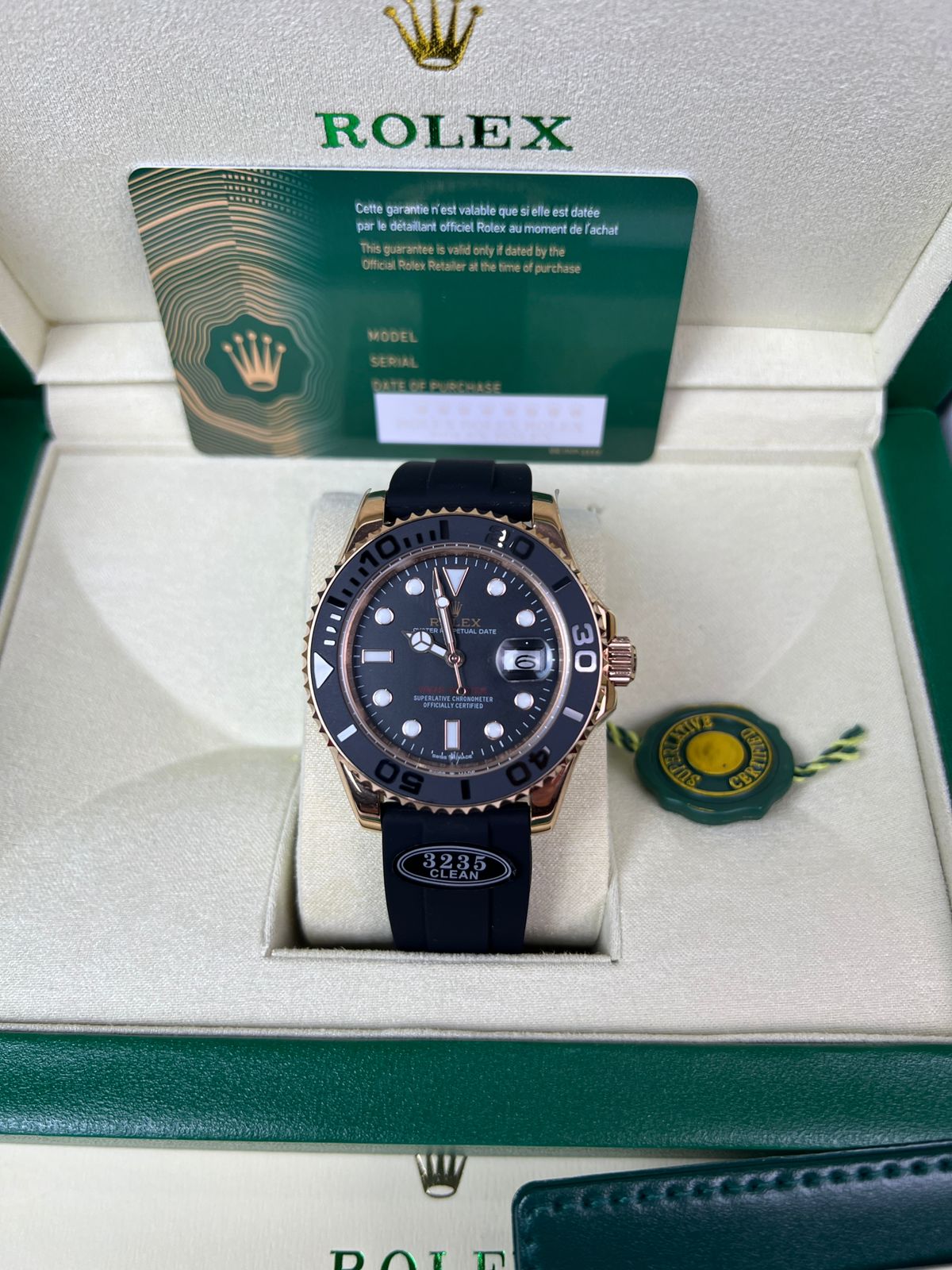 Rolex Yacht-Master 40 Everose – L'Élégance Nautique au Sommet