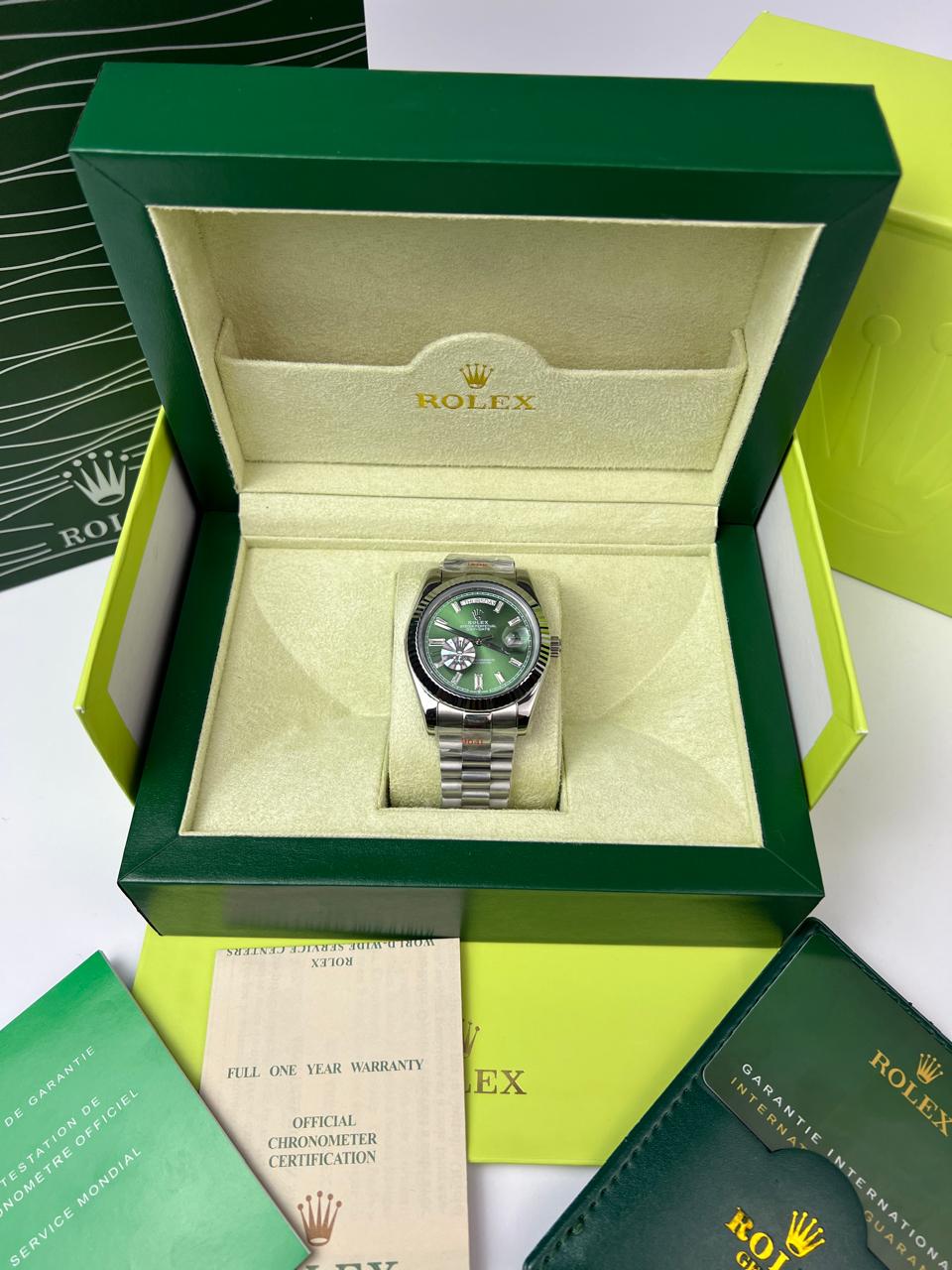 Rolex Day-Date 40 | Cadran Vert Olive