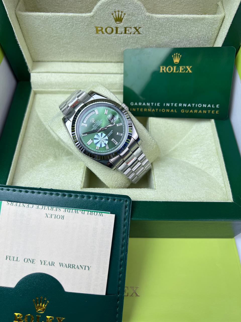 Rolex Day-Date 40 | Cadran Vert Olive