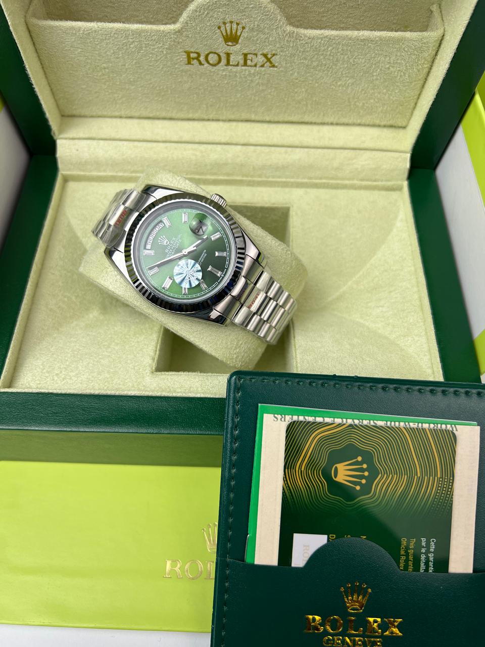 Rolex Day-Date 40 | Cadran Vert Olive