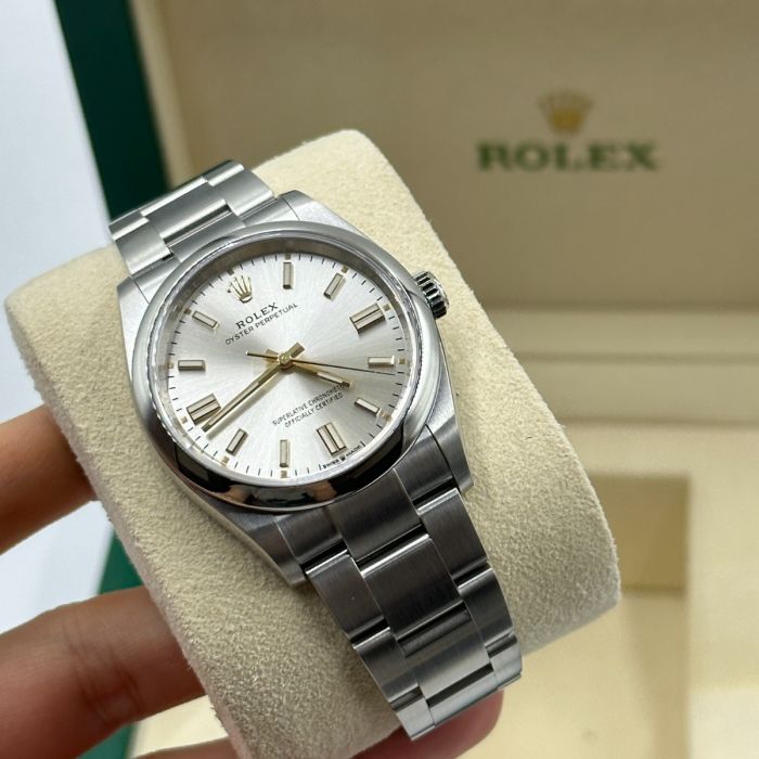 Rolex Oyster Perpetual 36 | Cadran Argent