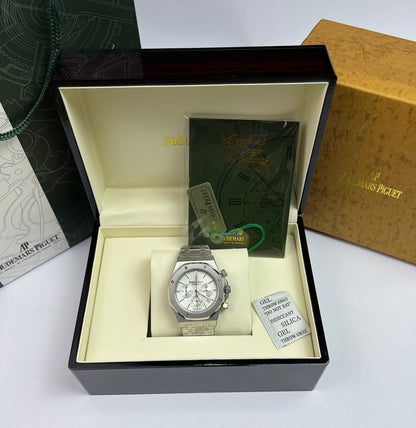 Audemars Piguet Royal Oak Chronograph Blanc – montre de luxe homme