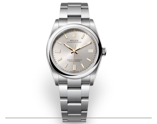 Rolex Oyster Perpetual 36 | Cadran Argent
