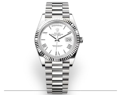 Rolex Day-Date 40 | Cadran Blanc