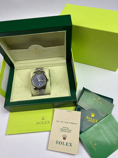 Rolex Day-Date 40 | Cadran Bleu Dégradé