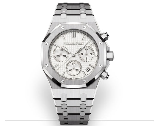 Audemars Piguet Royal Oak Chronograph | Cadran Blanc