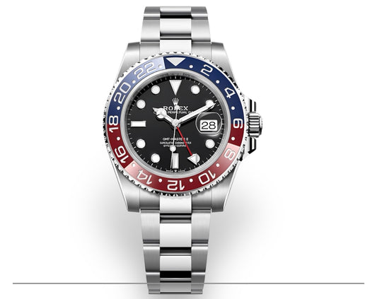 Rolex GMT-Master II | Cadran Noir  | lunette bicolore rouge et bleue