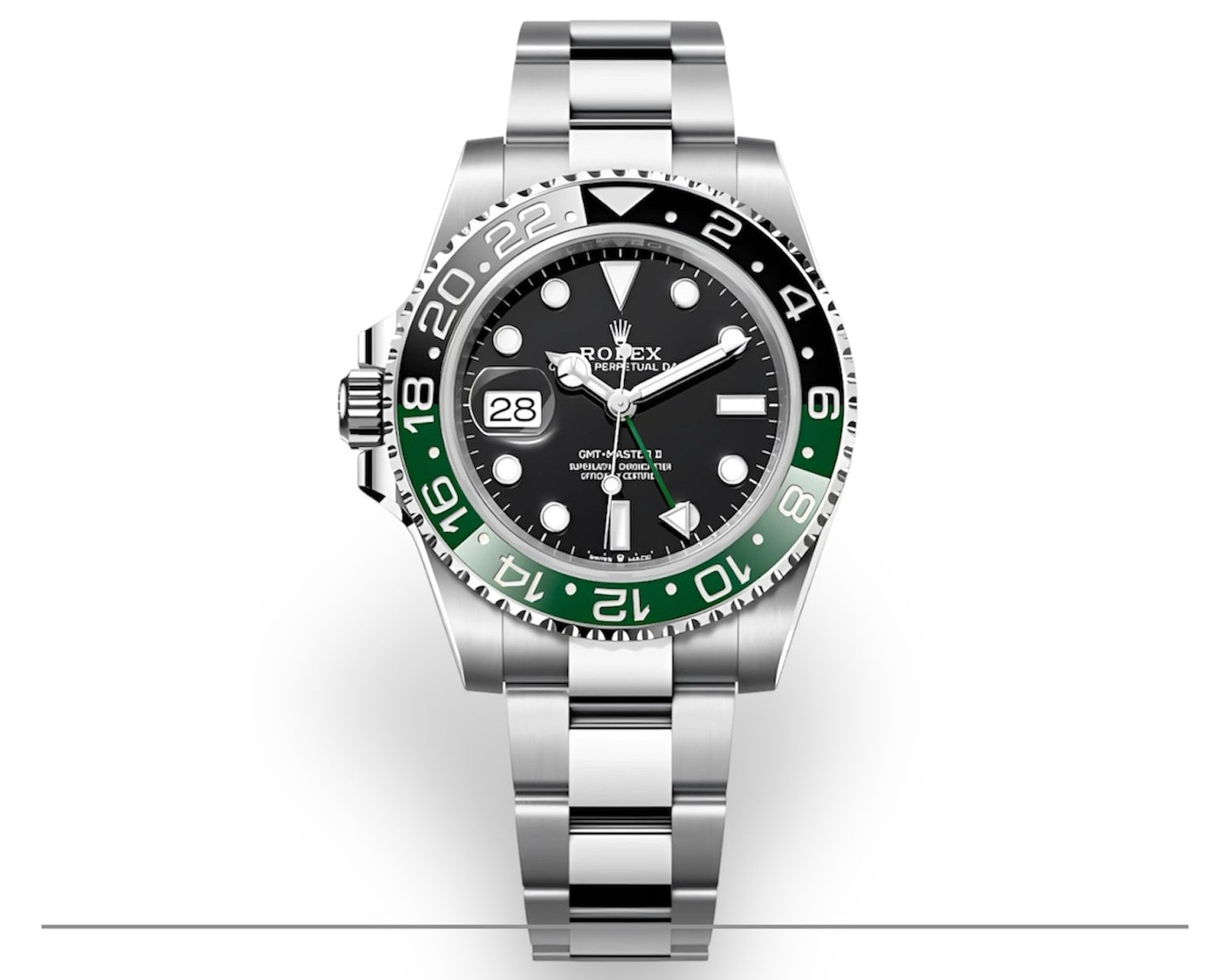 Rolex GMT-Master II | Cadran Noir | lunette bicolore verte et noire