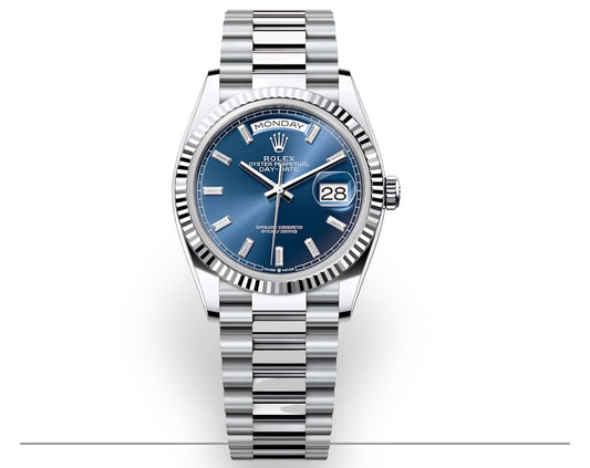 Rolex Day-Date 40 | Cadran Bleu Azur