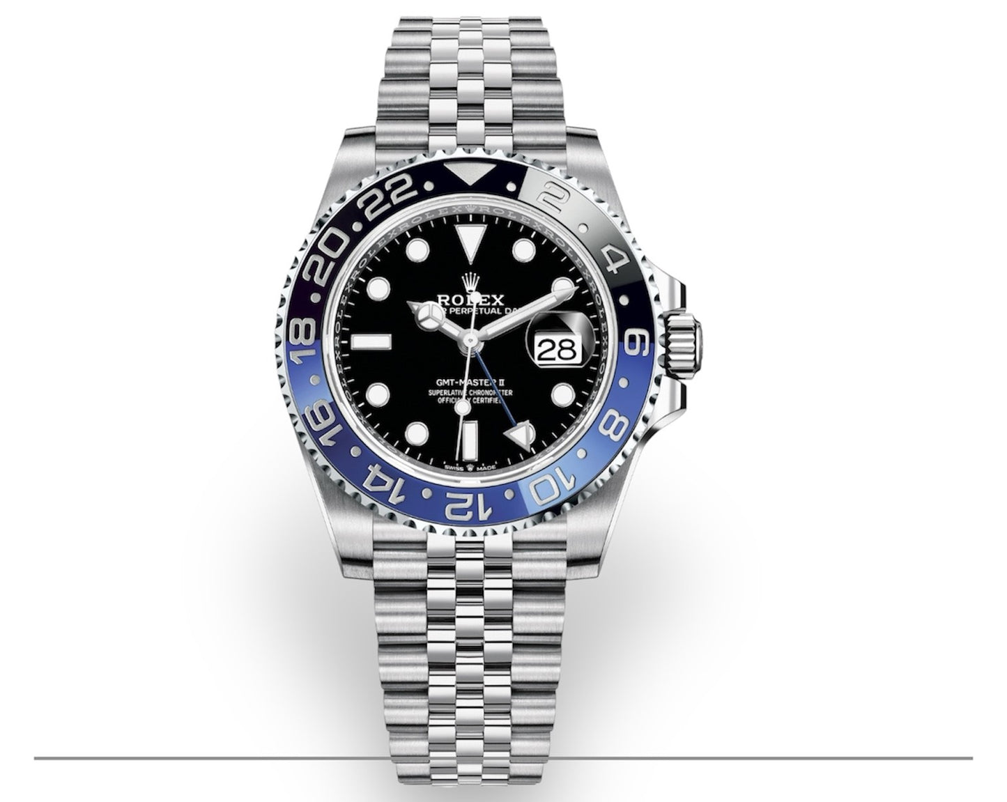 Rolex GMT-Master II "Batman" | Bracelet Jubilé