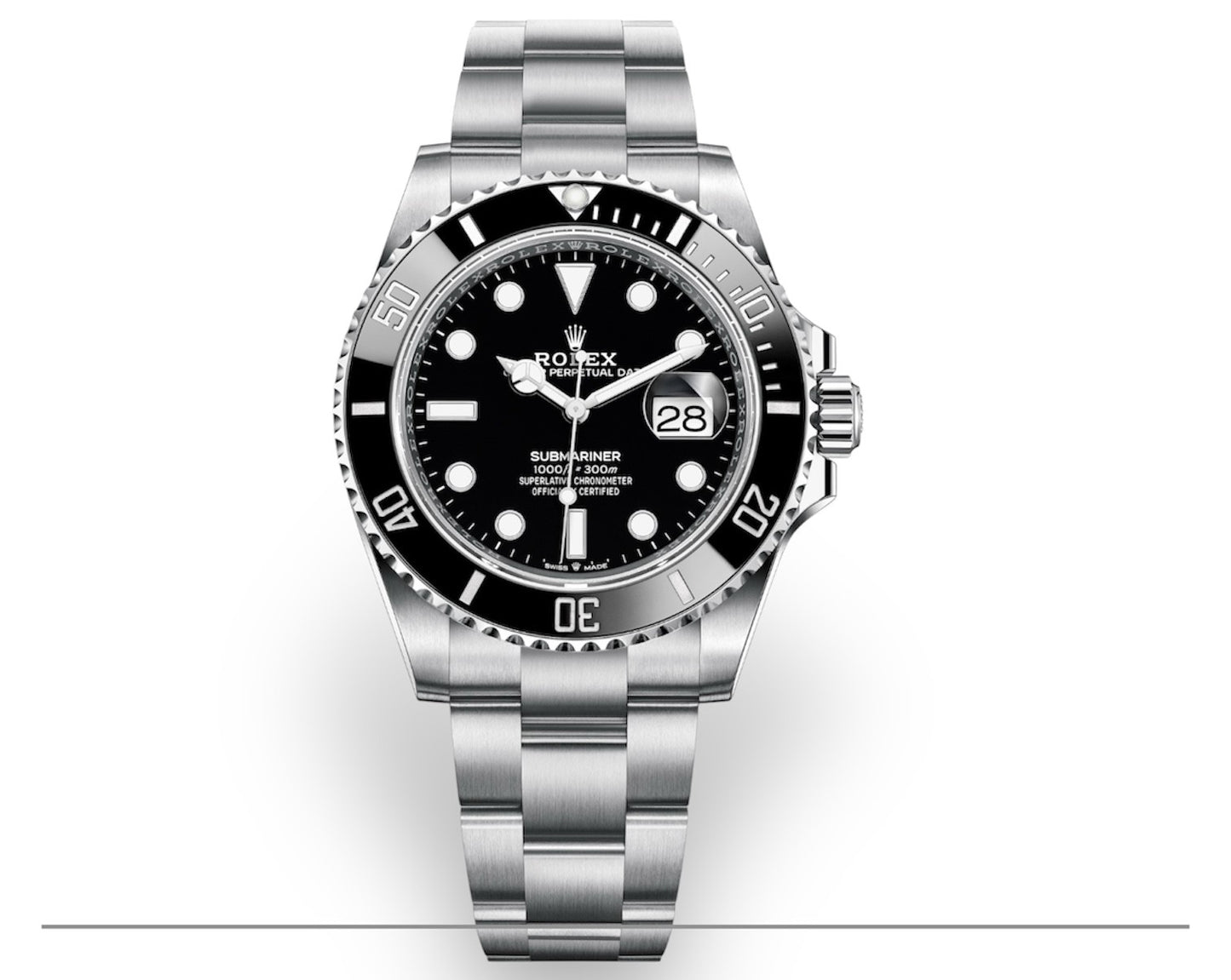 Rolex Submariner Date – lunette cerachrom noire