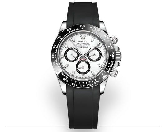 Rolex Cosmograph Daytona Oysterflex Blanc – L’Excellence Horlogère