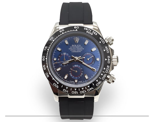 Rolex Cosmograph Daytona Oysterflex Bleu – L'Élégance Sportive Ultime