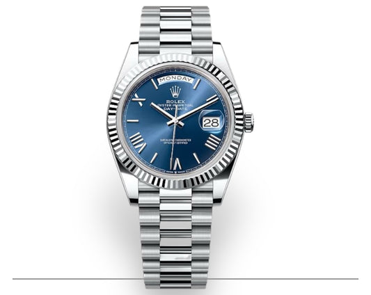 Rolex Day-Date 40 - Cadran Bleu  Azur