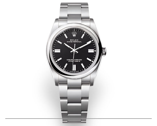 Rolex Oyster Perpetual Noir – La Pureté de l’Essentiel