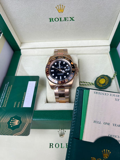 Montre Rolex GMT-Master II Everose livraison Casablanca