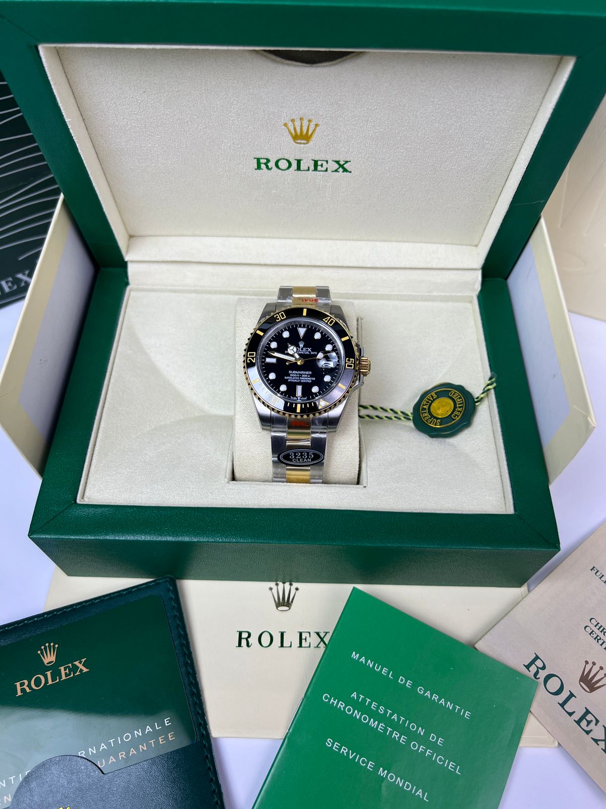 Montre Submariner or jaune livraison Casablanca