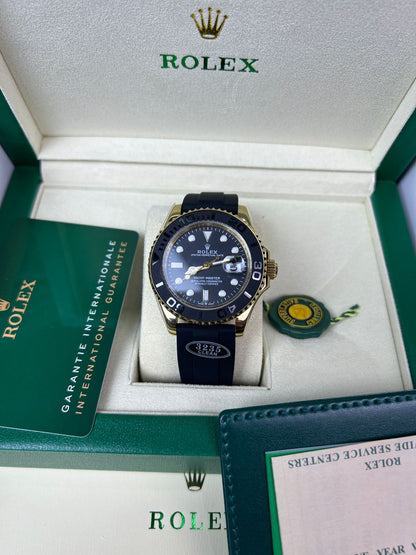 Montre de luxe Rolex Yacht-Master or jaune homme Maroc