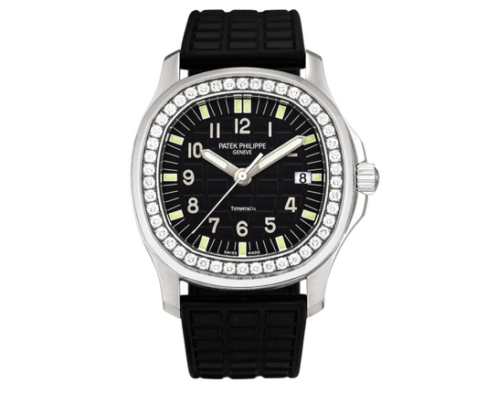 Patek Philippe Aquanaut Luce Noir Maroc | Montre de luxe femme - Chronos.ma