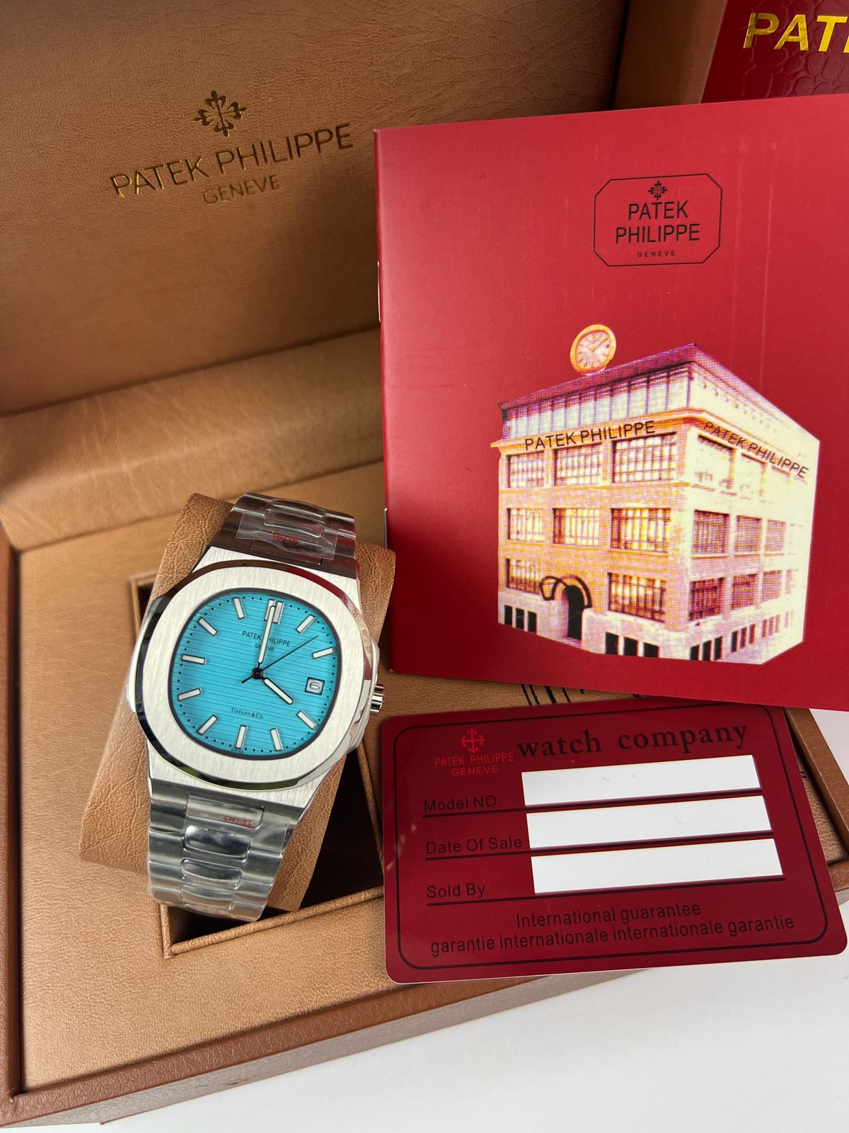 Patek Philippe Nautilus rare édition Tiffany prix Maroc