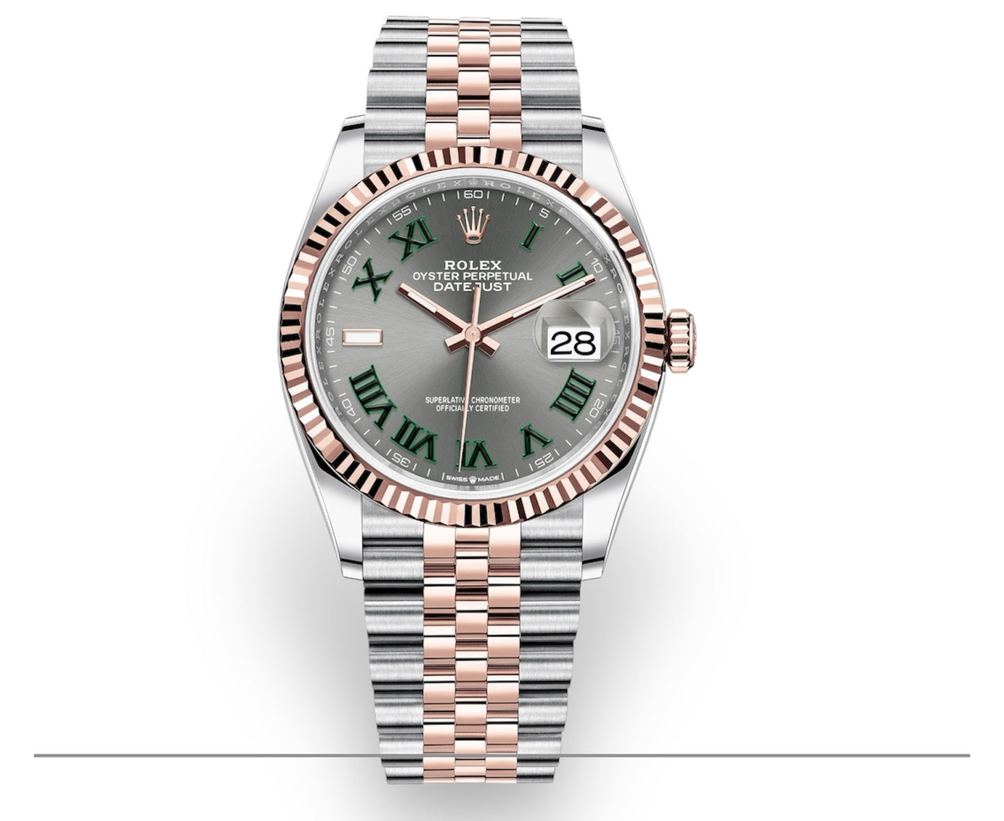 Rolex Datejust 36 – L’Harmonie du Gris et du Vert