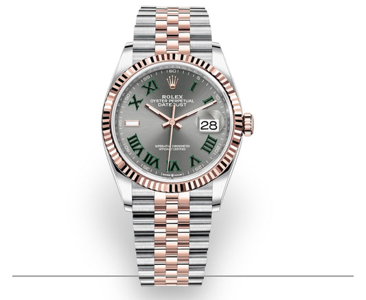 Rolex Datejust 36 – L’Harmonie du Gris et du Vert