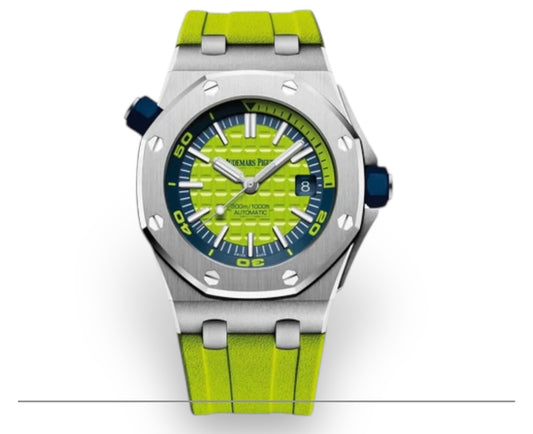 Audemars Piguet Royal Oak Offshore Diver Lime Green – La Puissance en Couleur