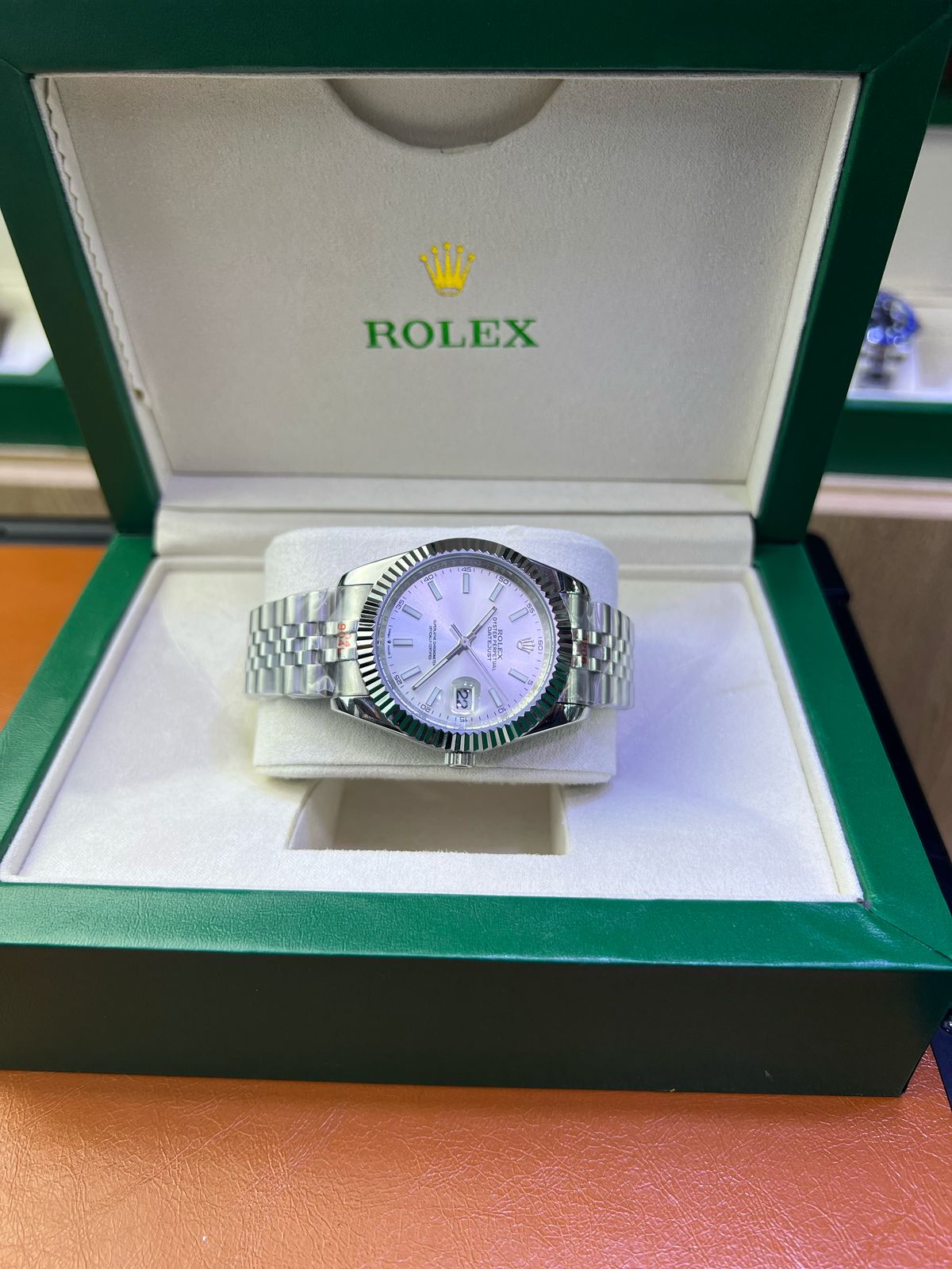 Rolex Datejust 41 cadran blanc livraison rapide Maroc