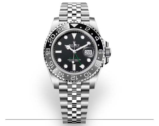 Rolex GMT-Master II Bruce Wayne Noir Gris Jubilé Maroc
