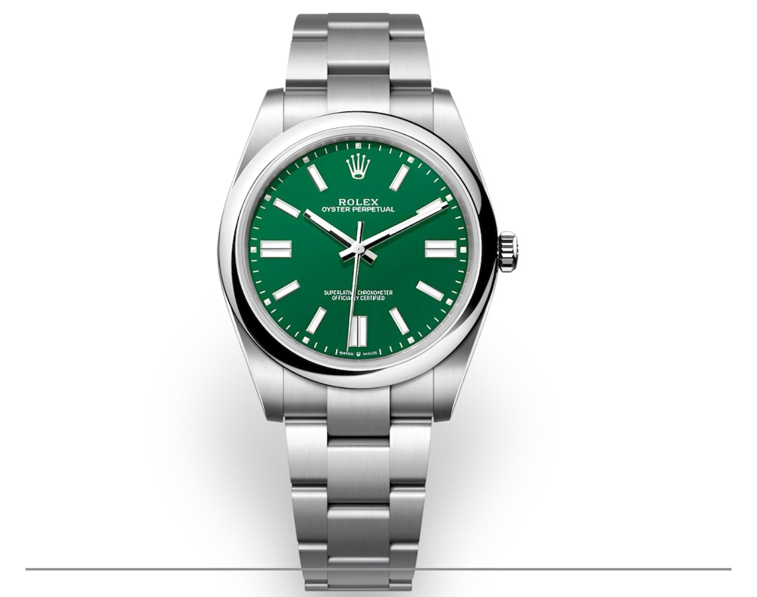 Rolex Oyster Perpetual 36 cadran vert prix Maroc