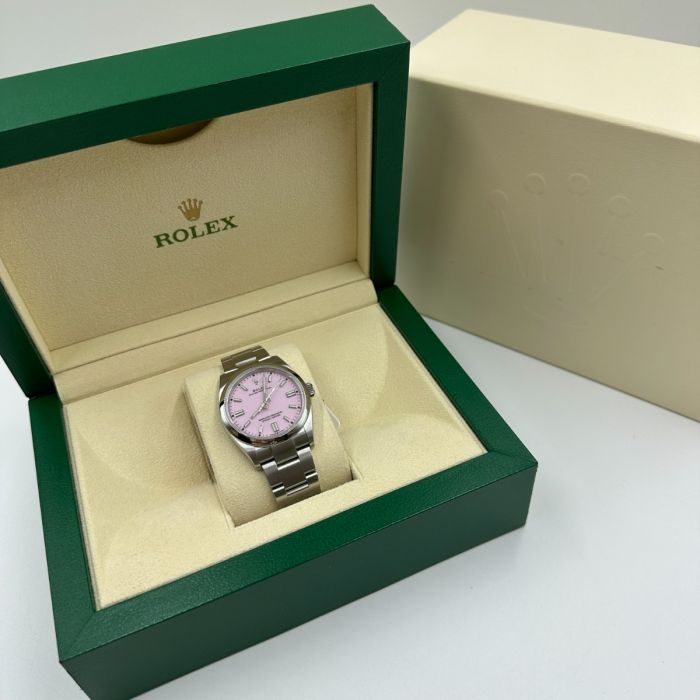 Rolex Oyster Perpetual 36 rose femme montre de luxe