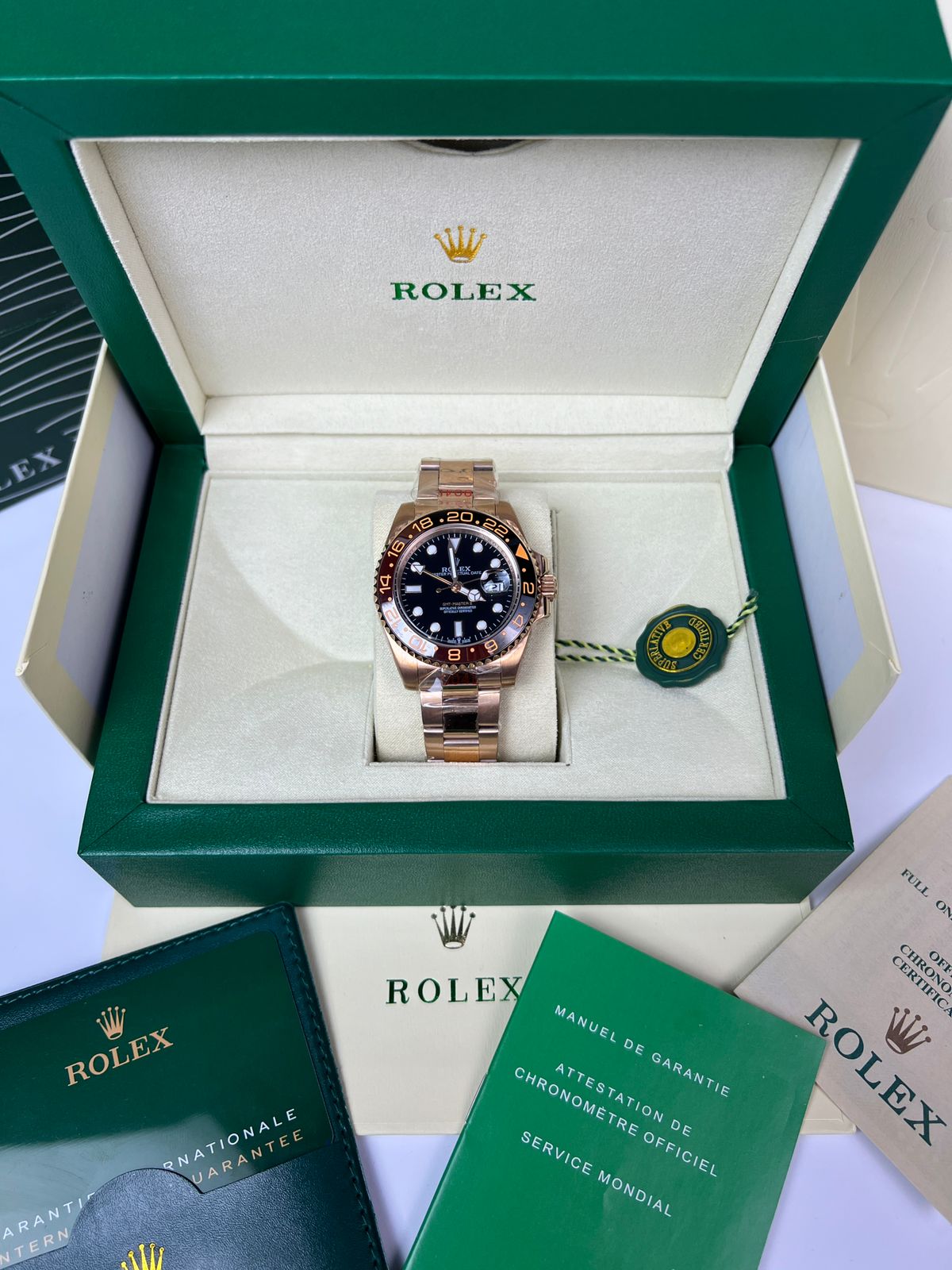 Rolex Root Beer Everose paiement à la livraison Maroc