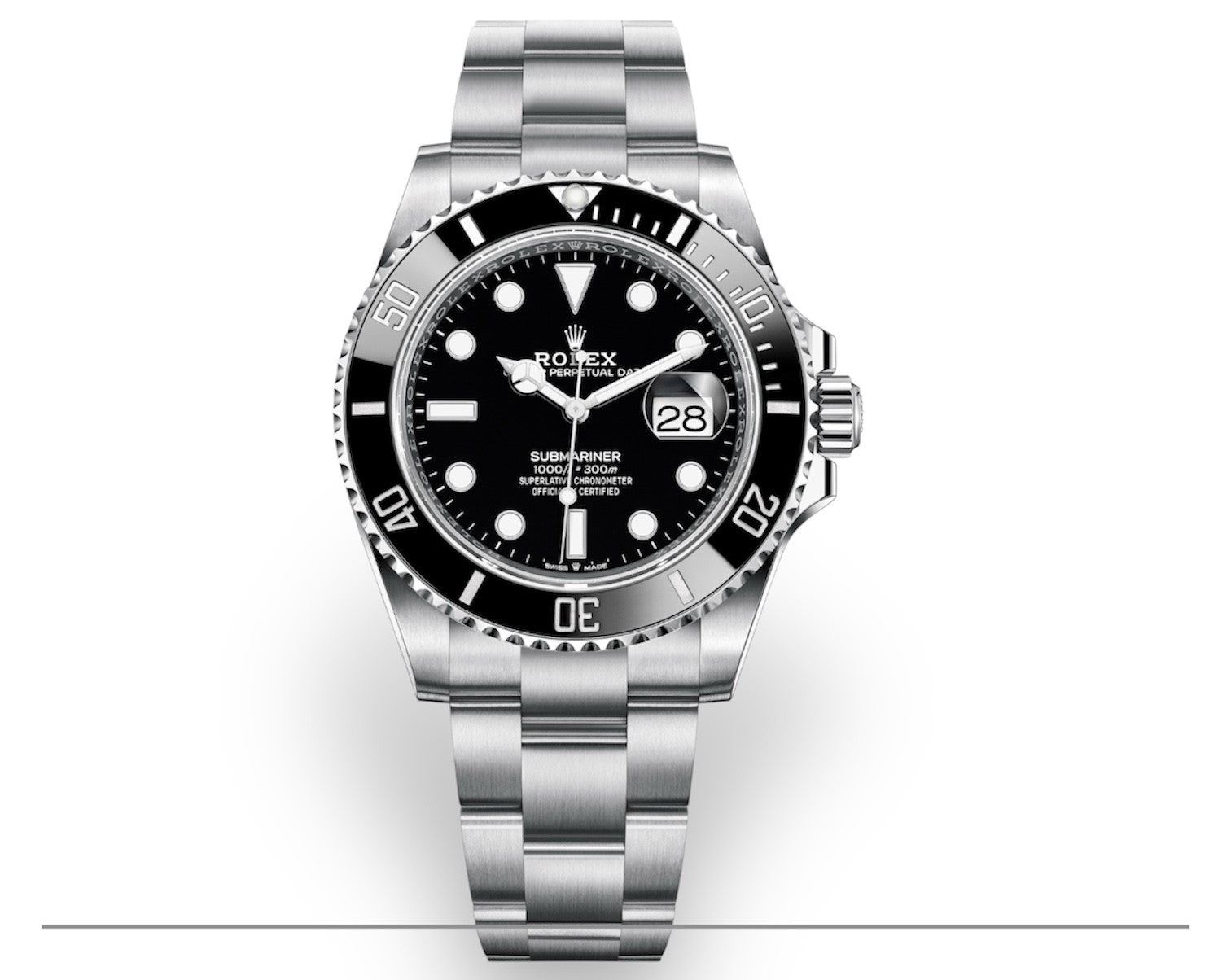 Rolex Submariner Date noire lunette Cerachrom prix Maroc